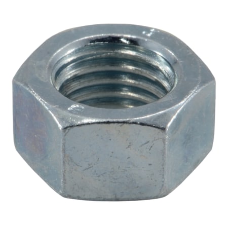 Midwest Fastener Hex Nut, M10-1.25, Steel, Class 8, Zinc Plated, 20 PK 31082